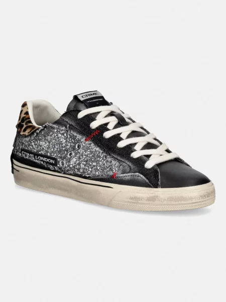 Crime London DECONSTRUCTED sneakers pentru femei negru