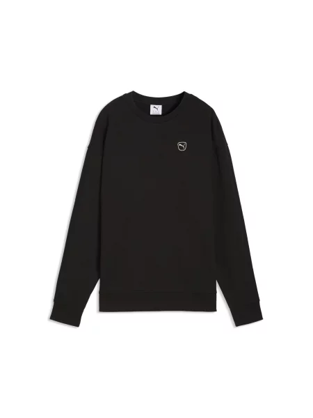 Bluza z okrągłym dekoltem Essentials Elevated PUMA czarna
