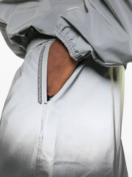 Pantaloni Alexander Wang argintiu