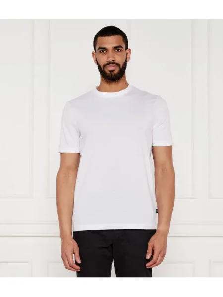 Boss Tricou Tiburt alb
