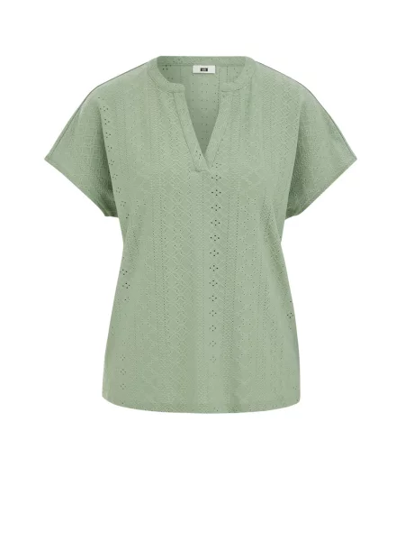 WE Fashion Tricou deschis verde