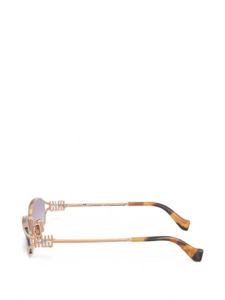 Sunčane naočale Miu Miu Eyewear s autogramom ružičasta