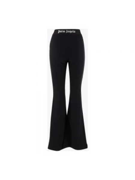 Legginsy Palm Angels dzwony czarne