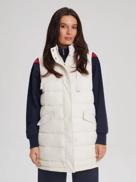 Жилет з утеплювачем DIVERSE Aurel молочний