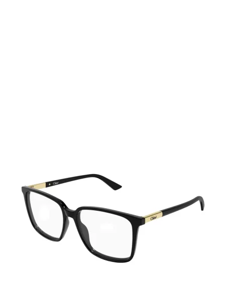 Kvadratne sunčane naočale Chloé Eyewear crna