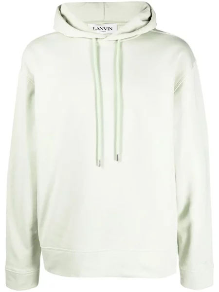 Hanorac cu glugă Lanvin cu imagine verde