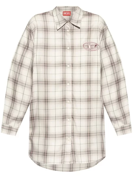 Sukienka koszulowa Diesel garniturowa