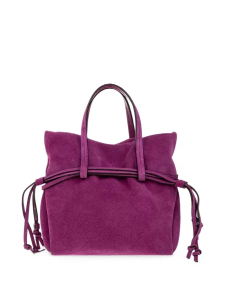Geantă shopper Kate Spade din piele de căprioară violet