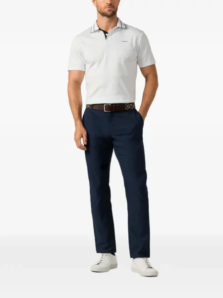 Tricou polo Hackett London alb