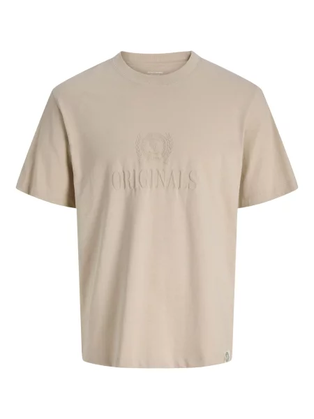JACK & JONES Tricou JORFREDERIKSBERG taupe gri