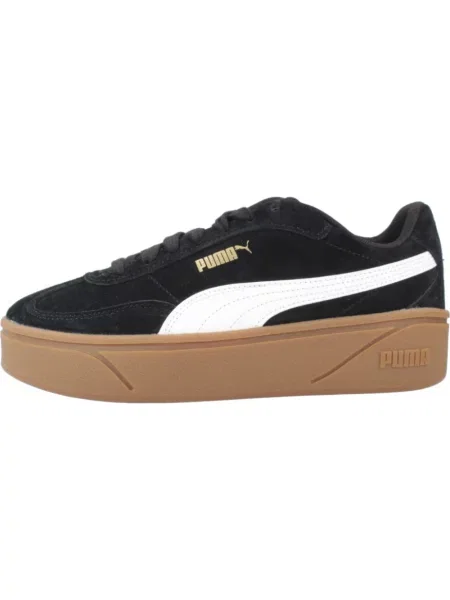 Sneakersy Puma Platform na platformie czarne