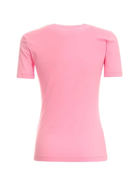 Tricou Just Cavalli cu autograf roz