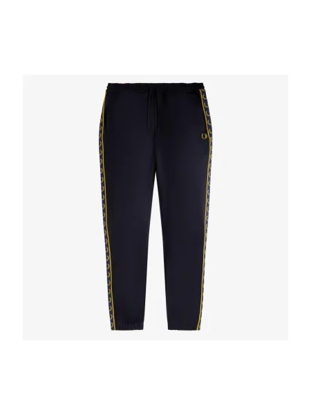 Pantaloni Fred Perry alergare albastru