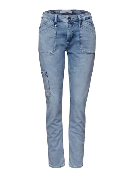 STREET ONE Pantaloni eleganți Charlie deschis albastru