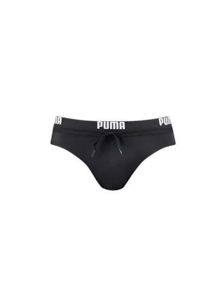 PUMA Swim Logo Swim Brie Плавки Комбінований верх чорний