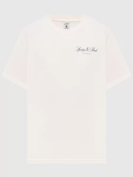 Футболка Vendome LA Sporty & Rich бежева