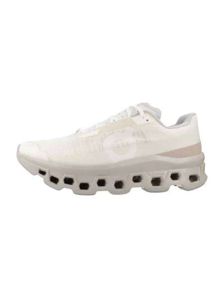 Sneakersy On do biegania zamszowe beżowe