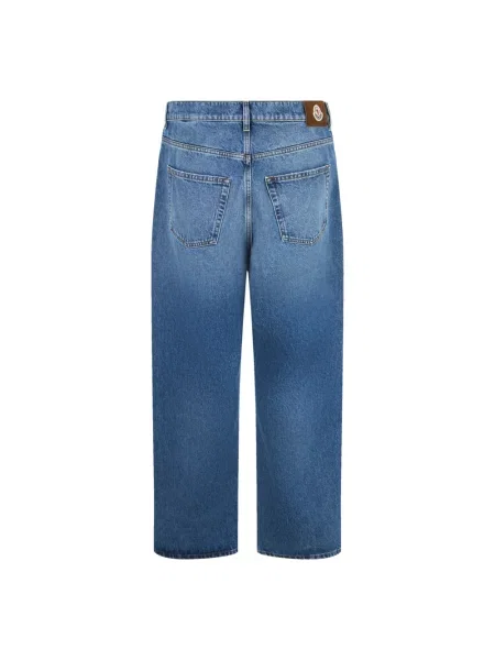 Jeansy Moncler niebieskie