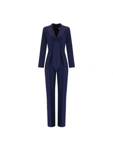 Kombinezon Elisabetta Franchi niebieski