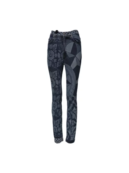 Jeansy Dolce And Gabbana niebieskie