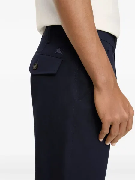 Keprové chinos Burberry modré
