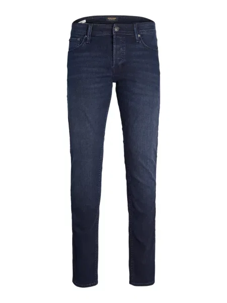 Jack&Jones Džinsai Glenn Tamsiai mėlyna