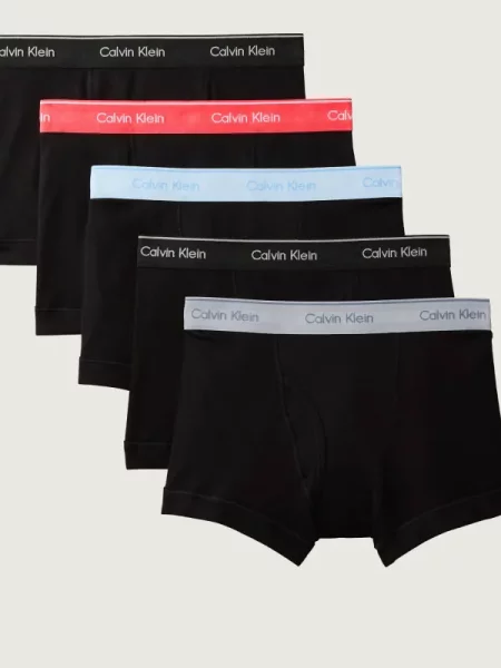 Calvin Klein Underwear Boxeralsók világoskék / szürke fehér fekete