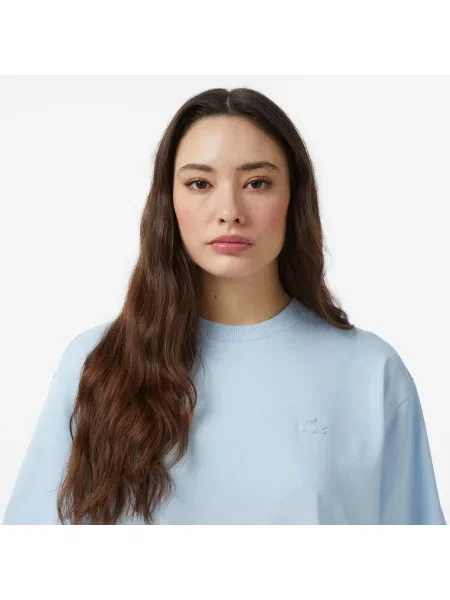 Футболка Lacoste голубая