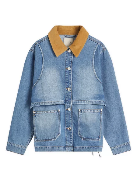 Kurtka jeansowa Stel niebieska