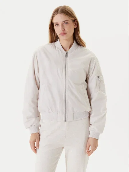 Guess Geacă bomber Écru
