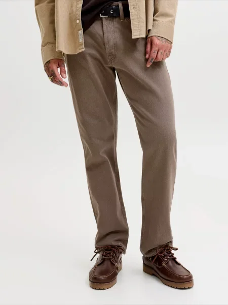 JACK & JONES Džínsy JJIChris JJOriginal tmavošedá