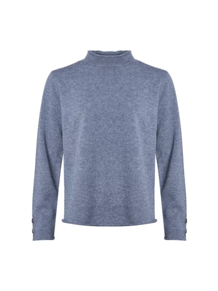 Lniany golf golf Lind niebieski