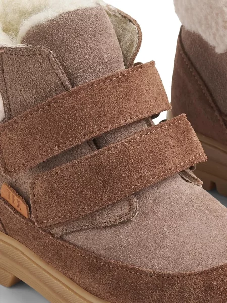 Wheat gyerek velúr téli cipő barna