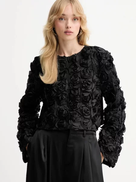 Gestuz bluză modelator negru