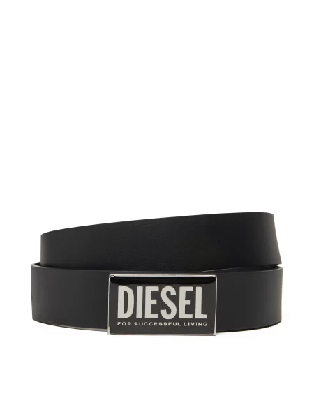 Ремень Diesel с ремешками черный
