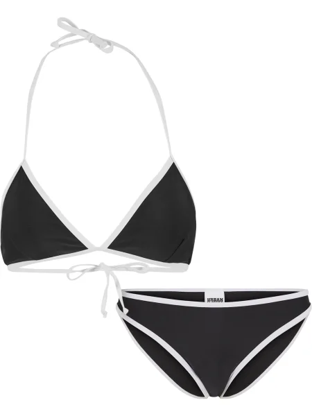 Urban Classics Costum de baie două piese negru