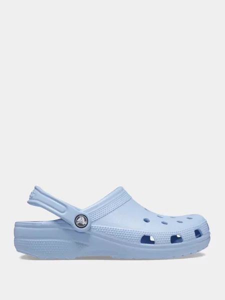 Сабо Crocs голубые