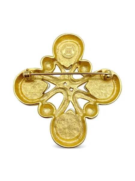 Брошка Jennifer Gibson Jewellery с перли златисто