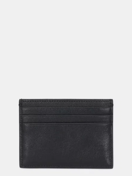 Kožená peňaženka Calvin Klein Jeans čierna