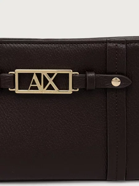 Кожаная сумка Armani Exchange