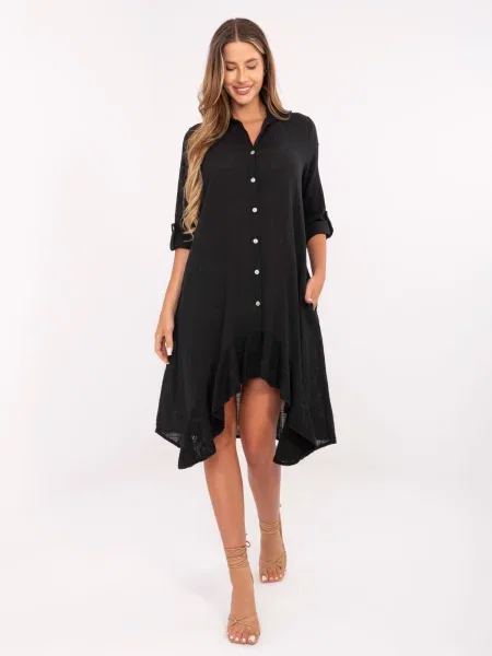 Rochie Och Bella negru