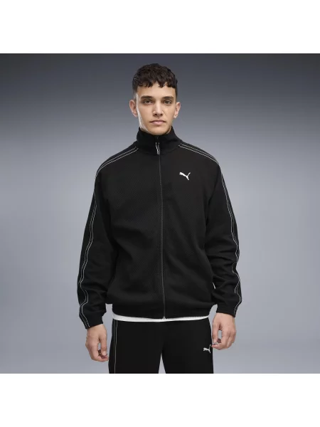 Rozpinana bluza dresowa PUMA Class o luźnym kroju PUMA czarna
