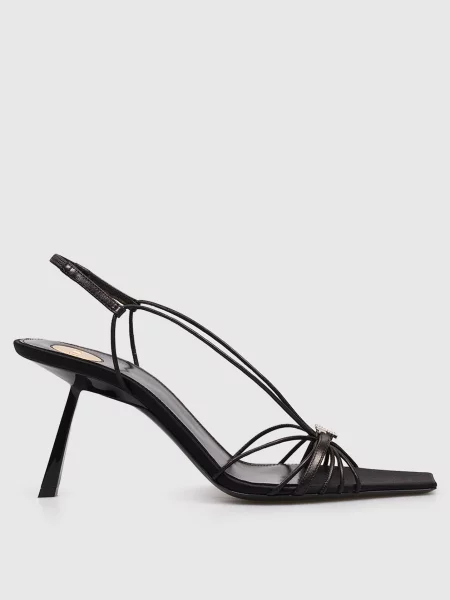Шкіряні босоніжки JERRY Saint Laurent чорні