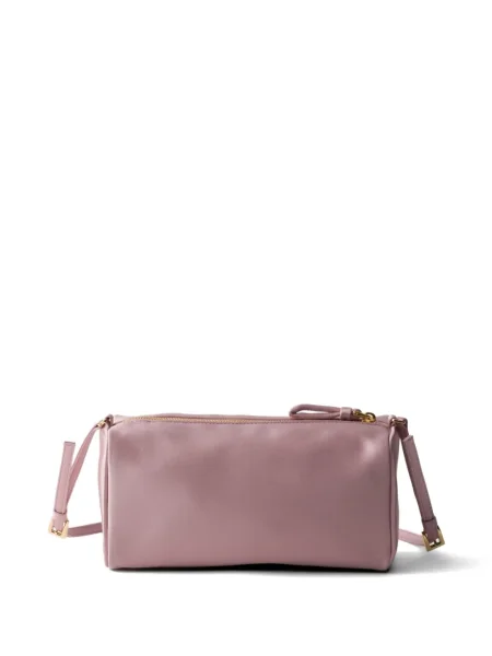 Mini geantă Prada din satin mini roz
