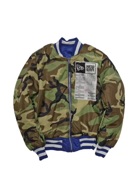 Reversibil geacă bomber New Era Cap albastru