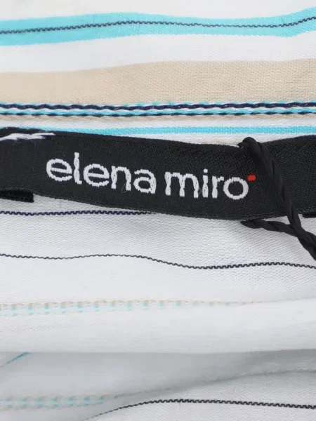 Koszula Elena Miro' w paski biała