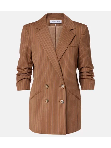 Sacou Veronica Beard cu dungi maro