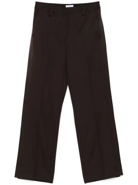 Pantaloni Off-white de lână alb
