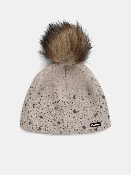 Kapa z dodatkom volne Eisbar Rana Lux Crystal MÜ bež