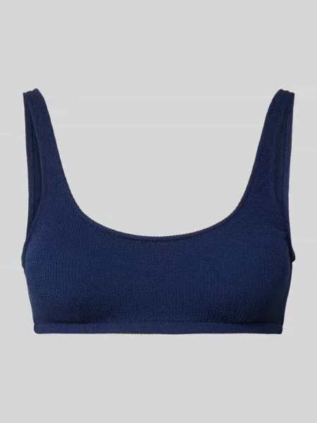 Top bikini z detalem z logo model ‘JUSTIN’ Banana Moon granatowy